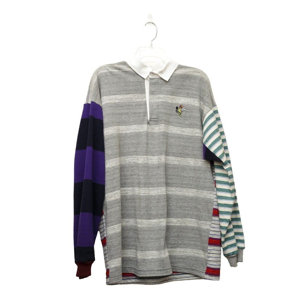 Lawrence & Larimer Clothing & Supply Co "Beat All Odds" Fighting Bee Men LS Polo